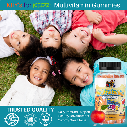 Kids Yummy Gummies! A Fun Way To Good Health!