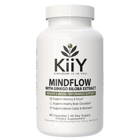 MINDFLOW:  Ginkgo Biloba & Red Ginseng