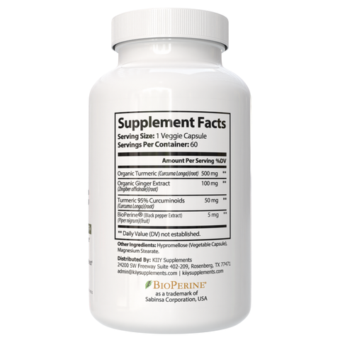 Turmeric with Ginger (Black Pepper)