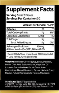 Ashwagandha w/Vitamin D & Zinc Gummies