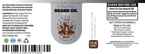 A True King Beard Oil