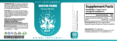 Biotin Pure (Virtuous Woman)