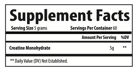 Creatine Monohydrate