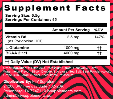 BCAA (Honeydew Watermelon)