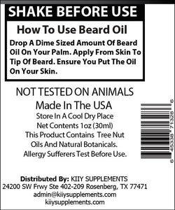 A True King Beard Oil