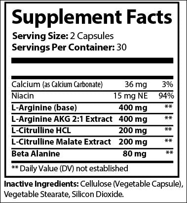 L-Arginine (Notric Oxide)