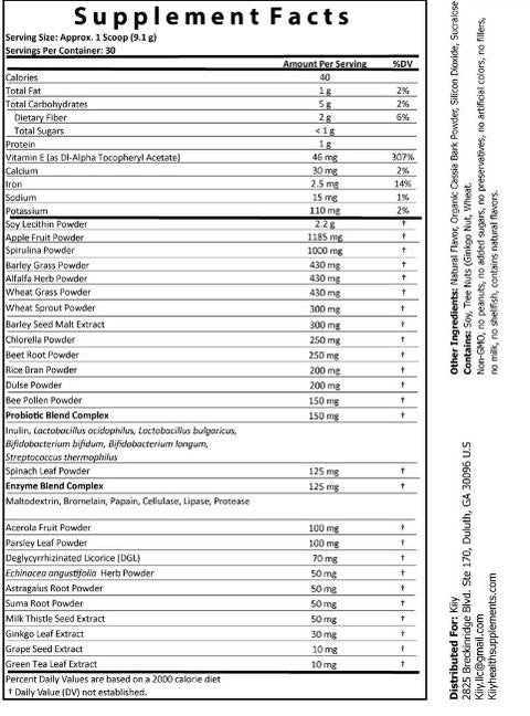 Green Superfood Powder