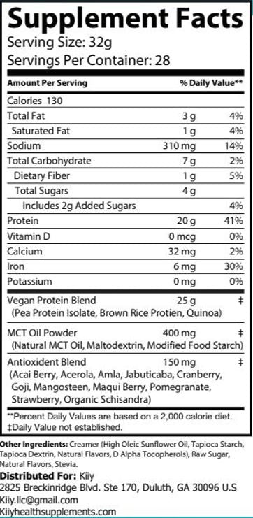 Vanilla Milkshake Vegan Protein Powder